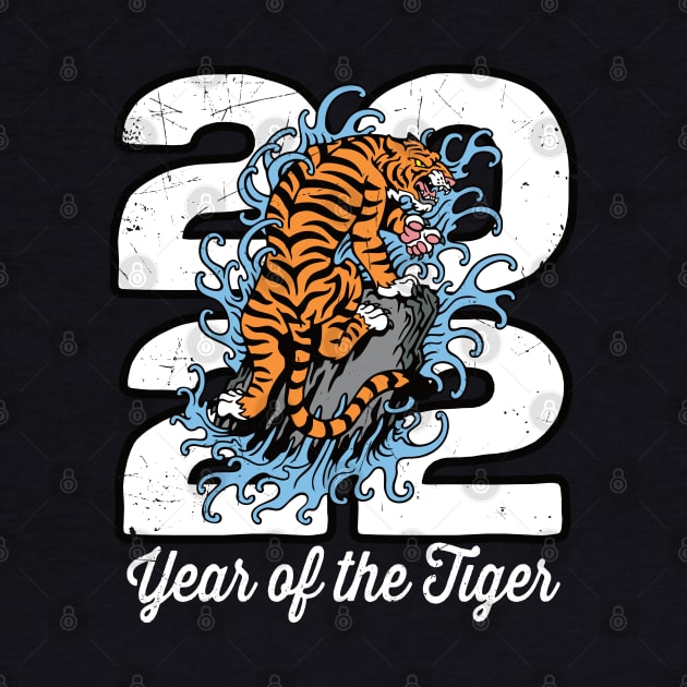 Year of the Tiger 2022 Water Tiger by RadStar